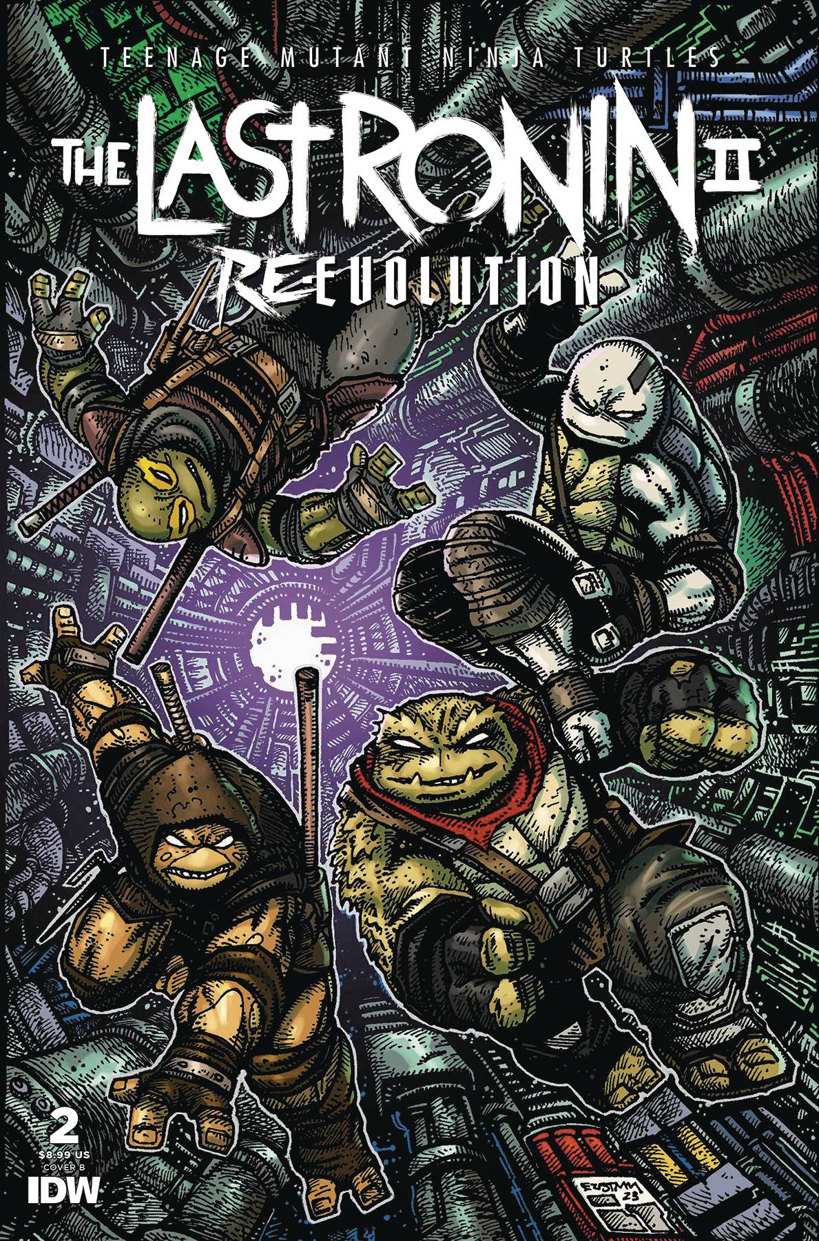 TMNT THE LAST RONIN II RE EVOLUTION #2 CVR B EASTMAN