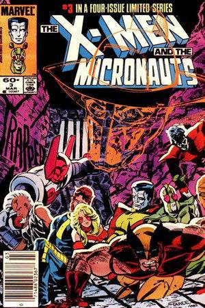 X-Men and the Micronauts (1984) #3 - Paperback King Gaming