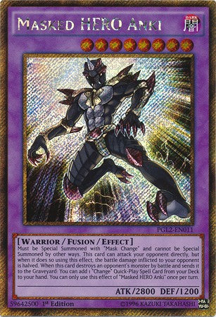 Masked Hero Anki - Gold Secret Rare - King Gaming 