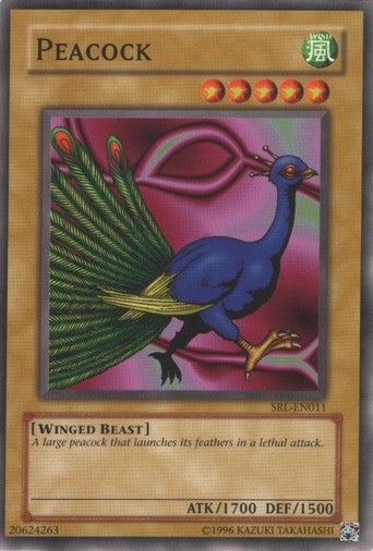 Peacock - Common - Yu-Gi-Oh King Gaming