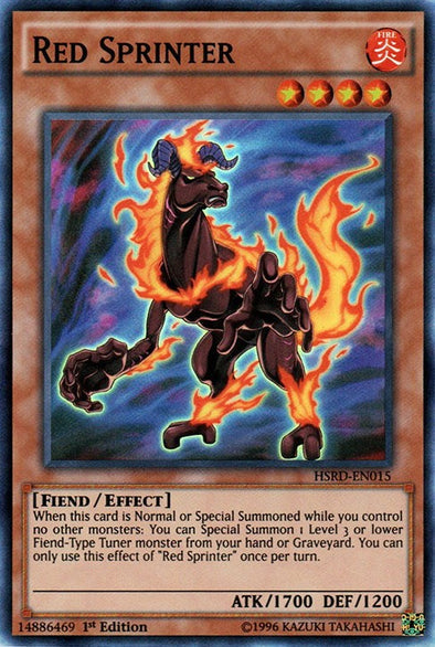 Red Sprinter - Super Rare - King Gaming 