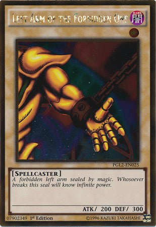 Left Arm of The Forbidden One - Gold Rare - King Gaming 