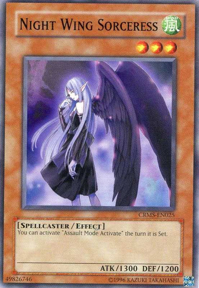 Night-Wing Sorceress - Common - Yu-Gi-Oh King Gaming