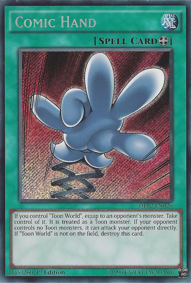 Comic Hand - Secret Rare - King Gaming 