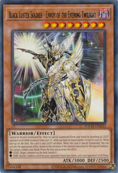 Black Luster Soldier - Envoy of The Evening Twilight - Rare - King Gaming 