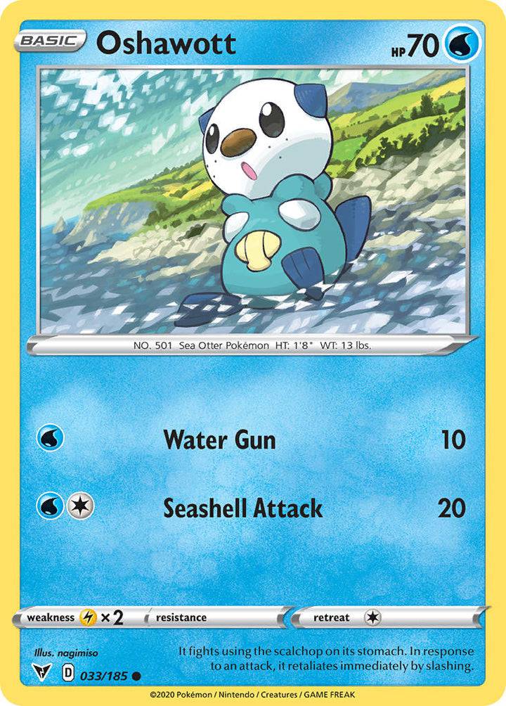 Oshawott - 33/185 - NM Common King Gaming