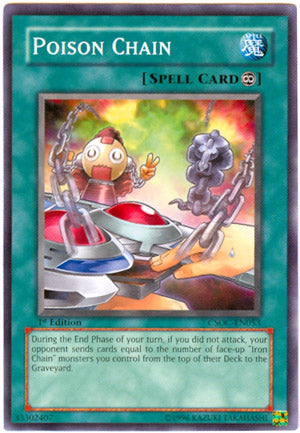 Poison Chain - Common - Yu-Gi-Oh King Gaming