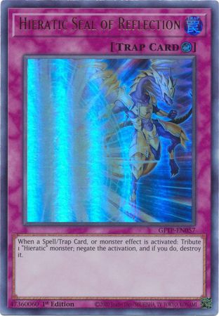 Hieratic Seal From of Reflection - Ultra Rare - King Gaming 