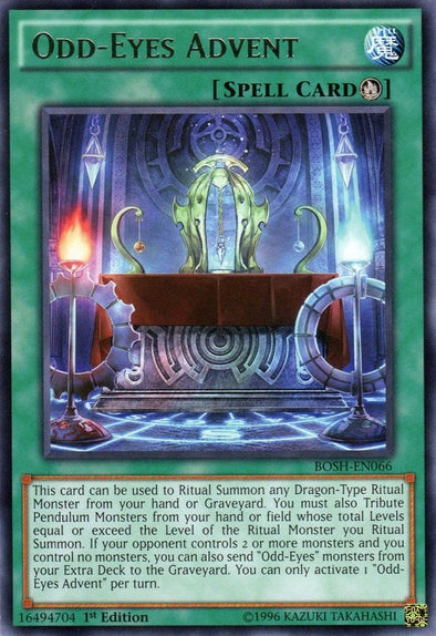 Odd-Eyes Advent - Rare - King Gaming 