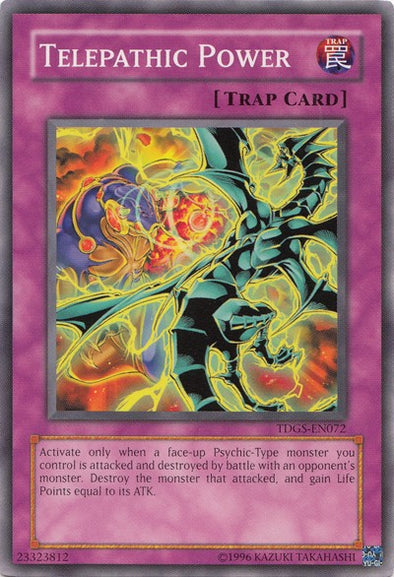 Telepathic Power - Common - Yu-Gi-Oh King Gaming