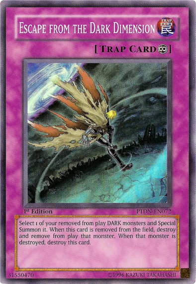 Escape From The Dark Dimesion - Super Rare - King Gaming 