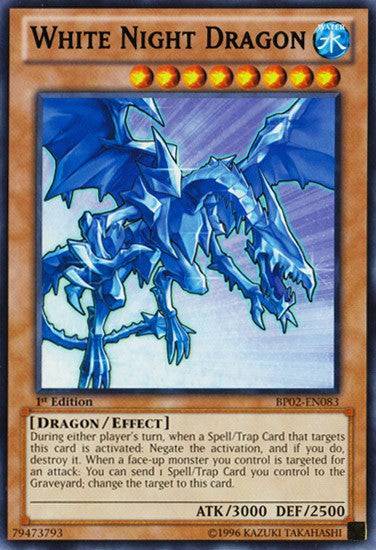 White Night Dragon - NM Rare King Gaming