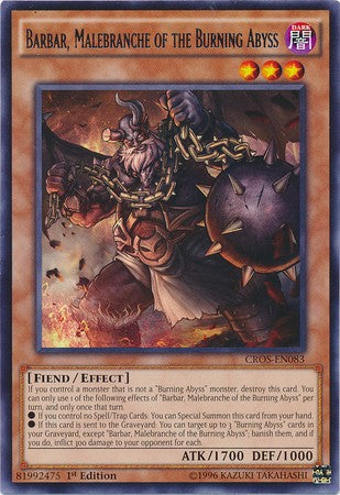 Babbar, Malebrance of The Burning Abyss - Rare - King Gaming 