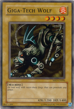 Giga-Tech Wolf - Common - Yu-Gi-Oh King Gaming