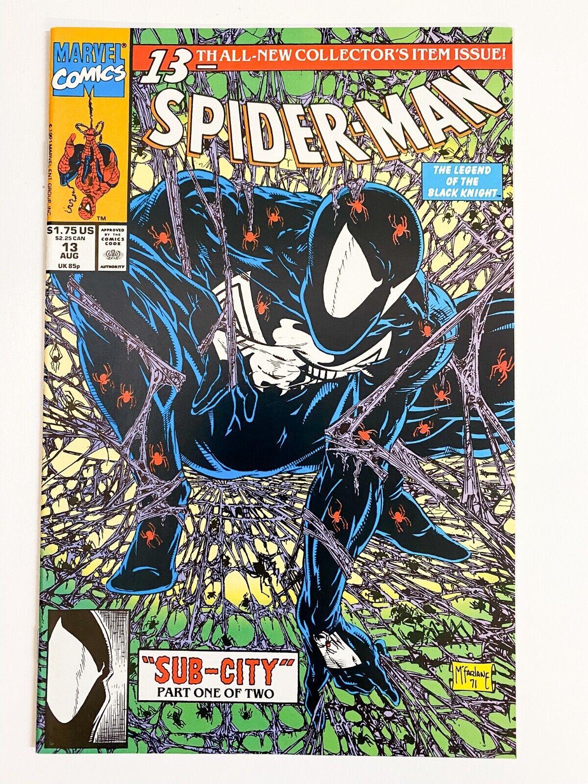 Spider-Man 13 Marvel 1991 Todd McFarlane Cover - King Gaming 