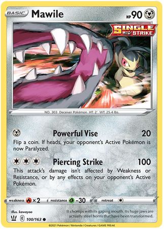 Mawile - 100/163 - Common - King Gaming 