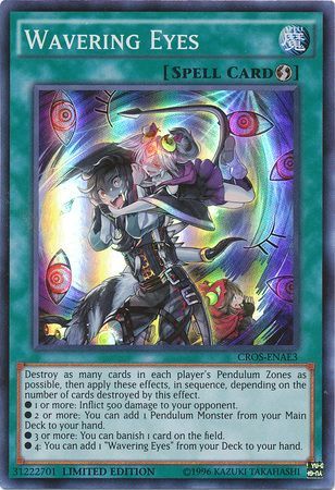 Wavering Eyes - Super Rare - King Gaming 