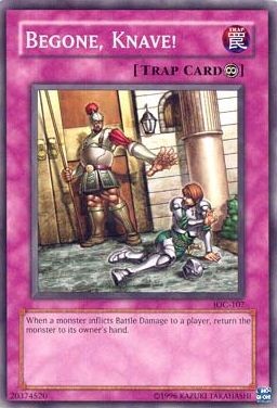 Begone, Knave! - Common - Yu-Gi-Oh King Gaming