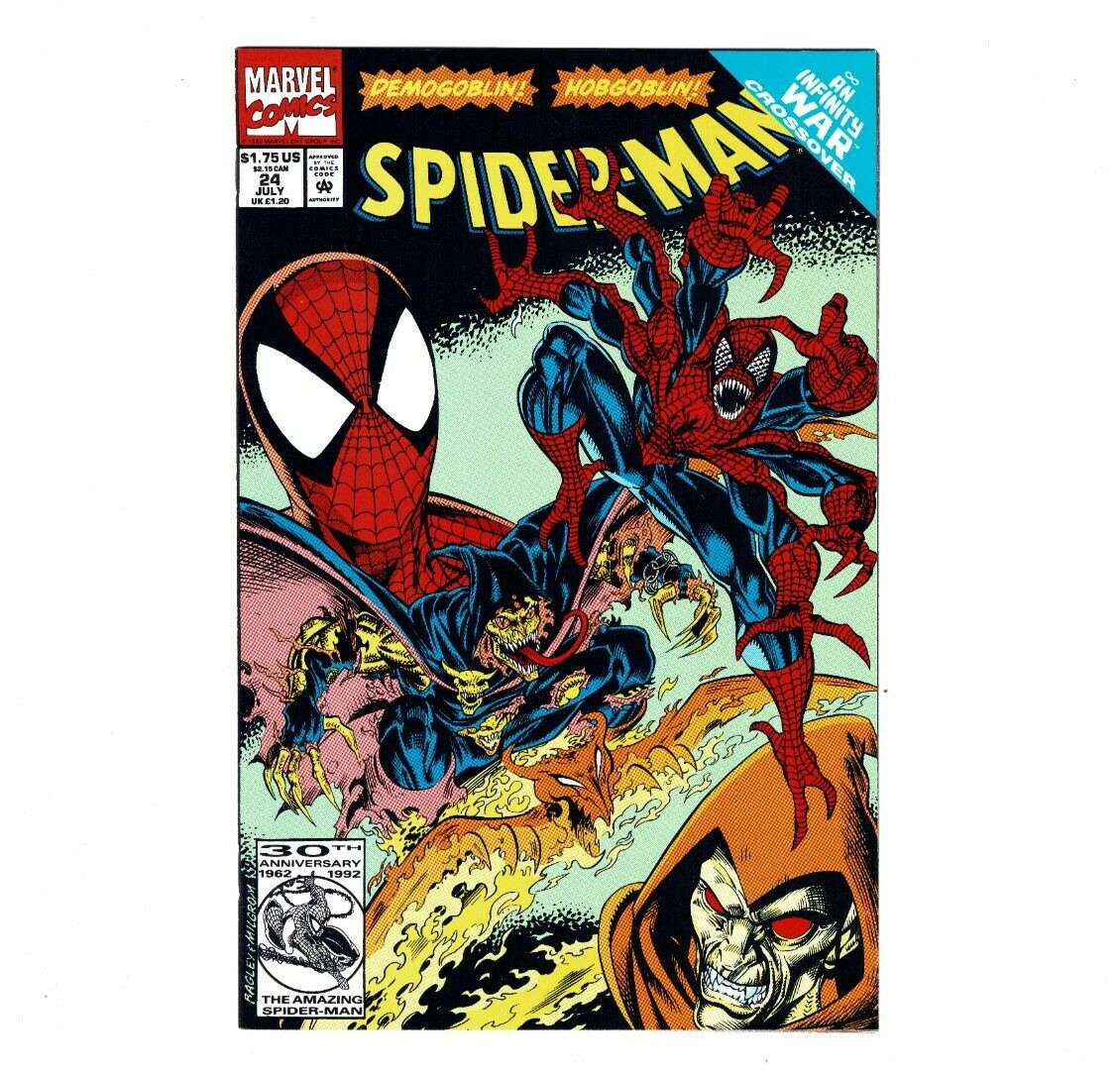 Spider-Man #24 Infinity War Crossover Marvel Comics 1992 - King Gaming 