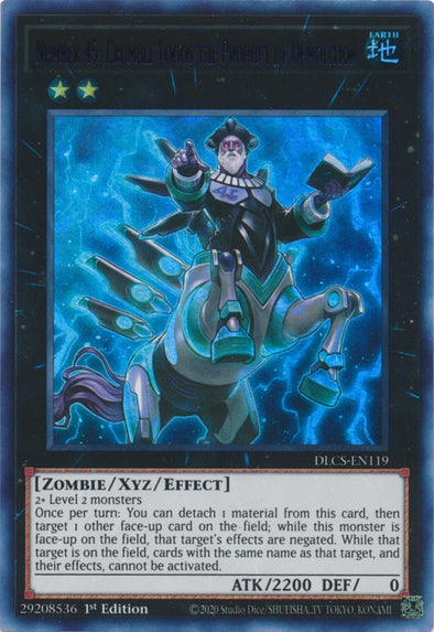 Number 45: Crumble Logos the Prophet of Demolition - Ultra Rare - Yu-Gi-Oh - King Gaming 