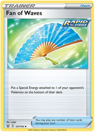 Fan of Waves - 127/163 - Uncommon - King Gaming 