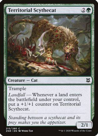 Territorial Scythecat - C #213 King Gaming