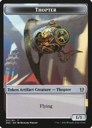 Faerie Rogue / Thopter - #3/11 - Token - King Gaming 
