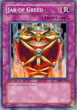 Jar Of Greed - Common - Yu-Gi-Oh King Gaming