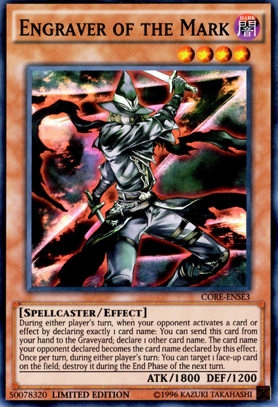 Engraver of The Mark - Super Rare - King Gaming 