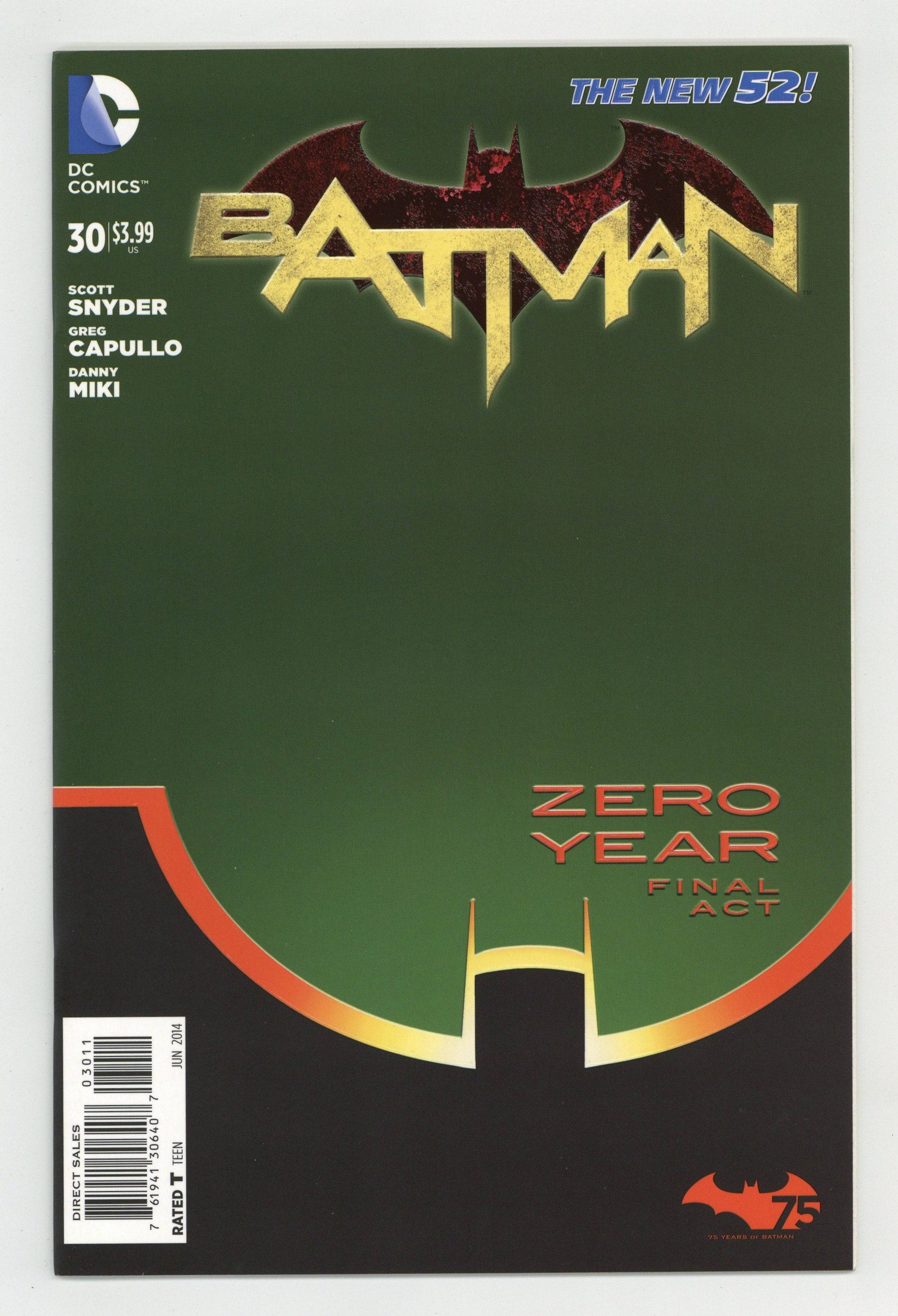 Batman (2011 2nd Series) #30A - Paperback King Gaming