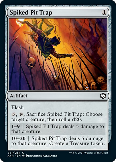 Spiked Pit Trap - #251 - Common - King Gaming 