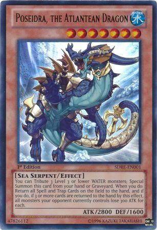 Poseidra, The Atlantean Dragon - Ultra Rare - King Gaming 
