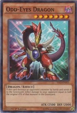 Odd-Eyes Dragon - Shatterfoil Rare - King Gaming 
