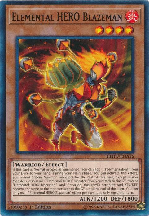 Elemental HERO Blazeman - NM Common King Gaming