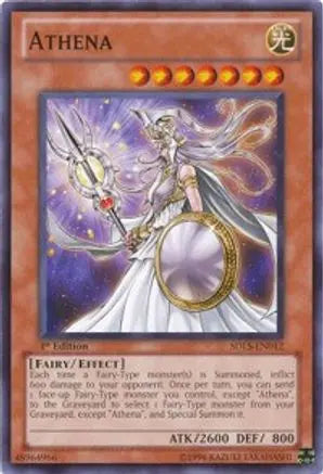Athena - Mercury - Common - Yu-Gi-Oh King Gaming