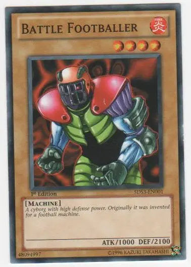Battle Footballer - Common - Yu-Gi-Oh King Gaming