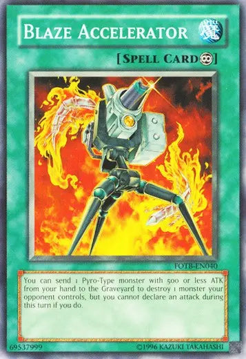 Yu-Gi-Oh - Blaze Accelerator - Multiple conditions available!