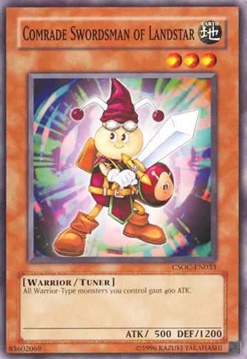Comrade Swordsman Of Landstar - Common - Yu-Gi-Oh King Gaming