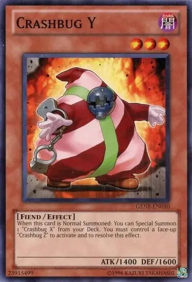Crashbug Y - Common - Yu-Gi-Oh King Gaming