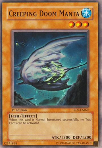 Creeping Doom Manta - Common - Yu-Gi-Oh King Gaming