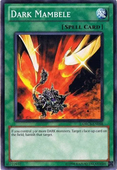 Dark Mambele - Common - Yu-Gi-Oh King Gaming