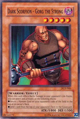 Dark Scorpion - Gorg The Strong - Common - Yu-Gi-Oh King Gaming