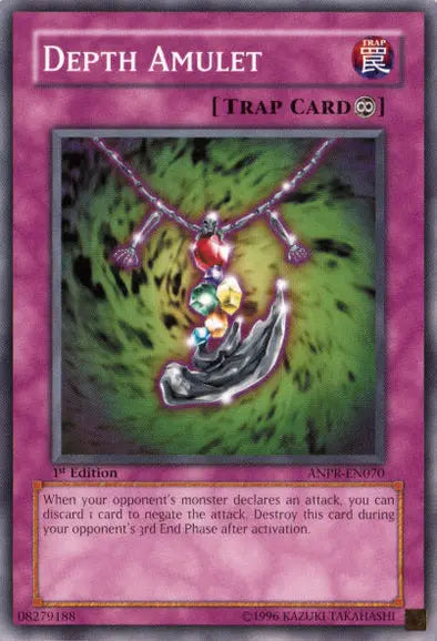 Depth Amulet - Common - Yu-Gi-Oh King Gaming