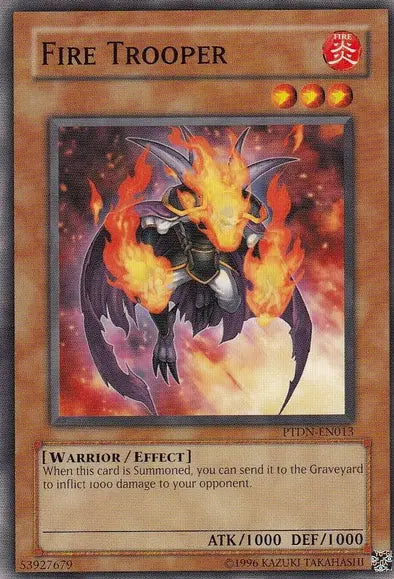 Fire Trooper - Common - Yu-Gi-Oh King Gaming