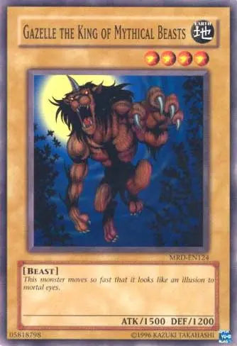 Gazelle The King Of Mythical Beasts - Common - Yu-Gi-Oh King Gaming