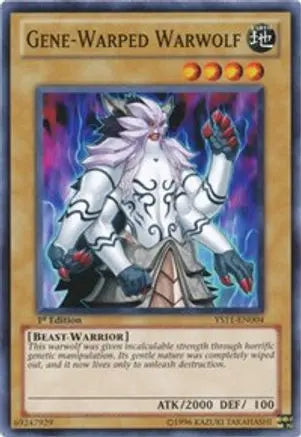 Gene-Warped Warwolf - Common - Yu-Gi-Oh King Gaming
