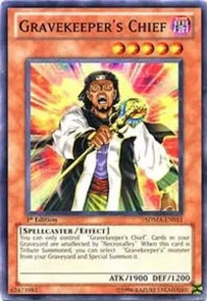 Gravekeeper's Chief - Common - Yu-Gi-Oh King Gaming