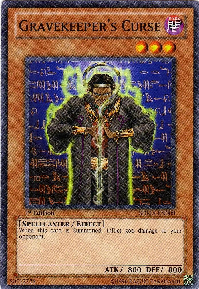 Gravekeeper's Curse - Common - Yu-Gi-Oh King Gaming