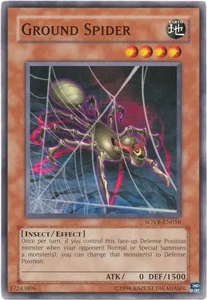 Ground Spider - Common - Yu-Gi-Oh King Gaming