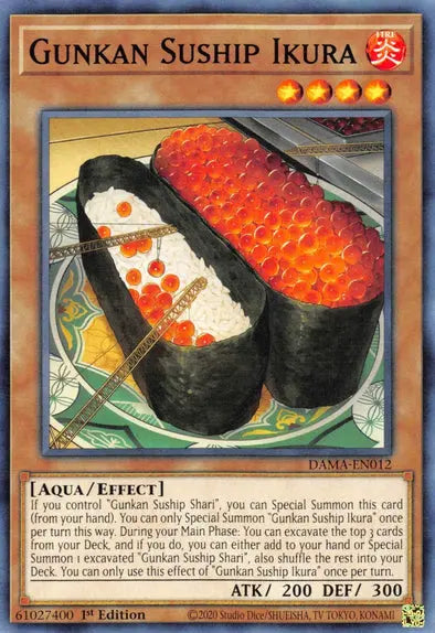 Gunkan Suship Ikura - Common - Yu-Gi-Oh King Gaming